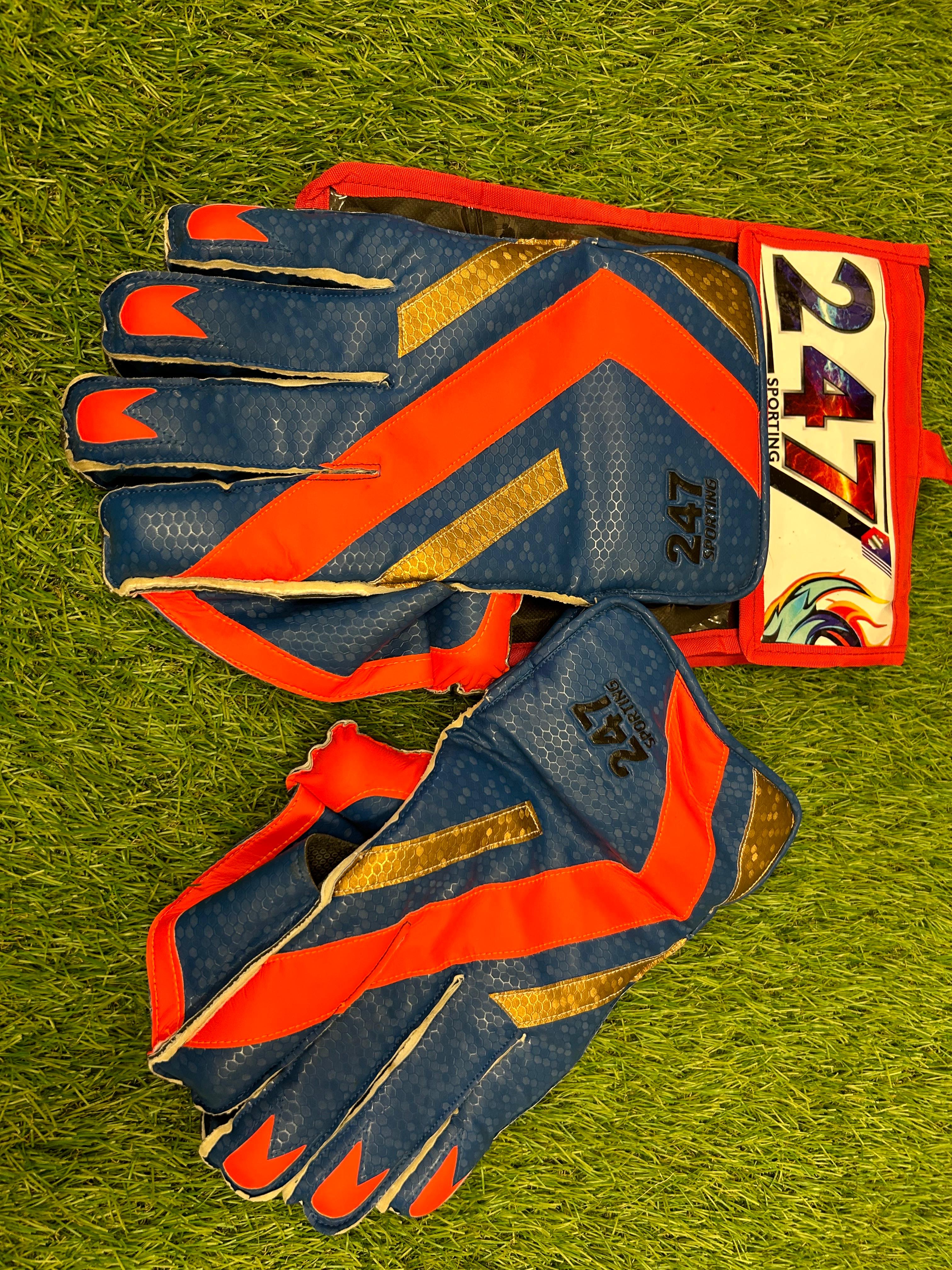 247 Player Edition Keeping Glove - Blue