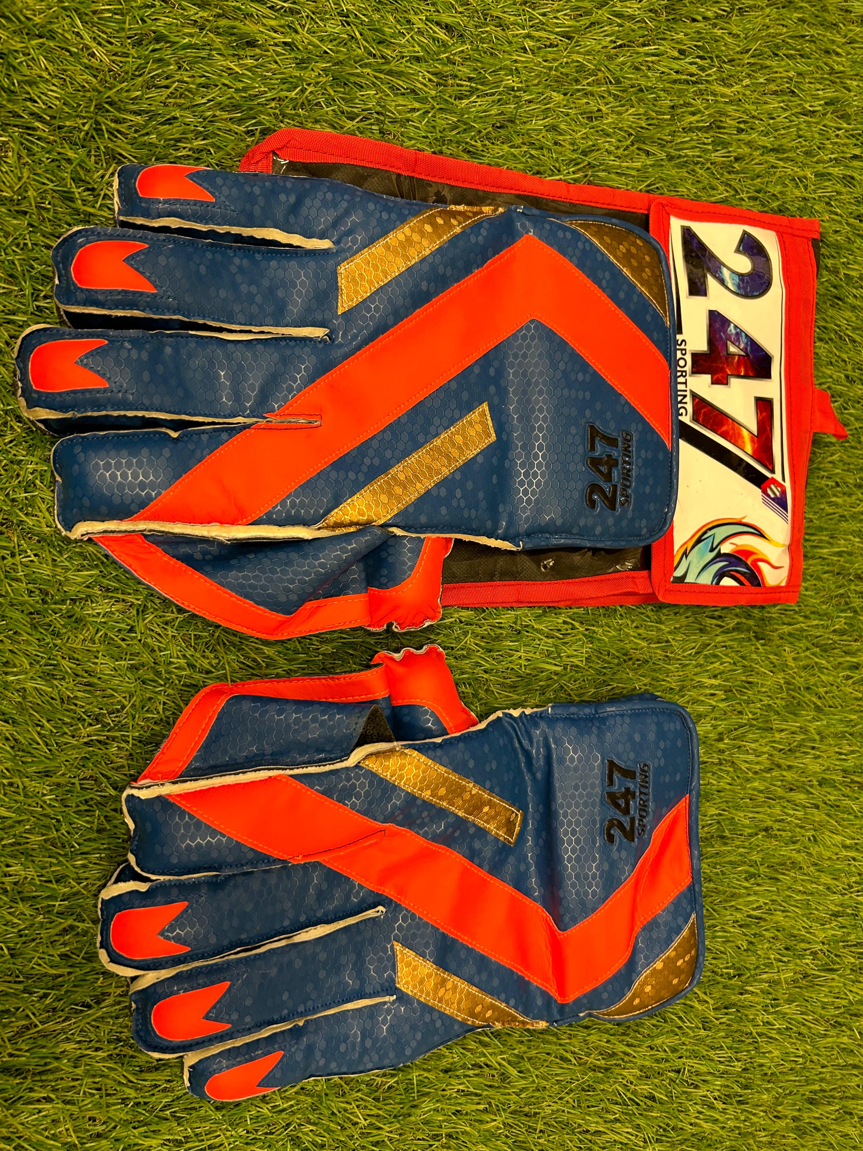 247 Player Edition Keeping Glove - Blue