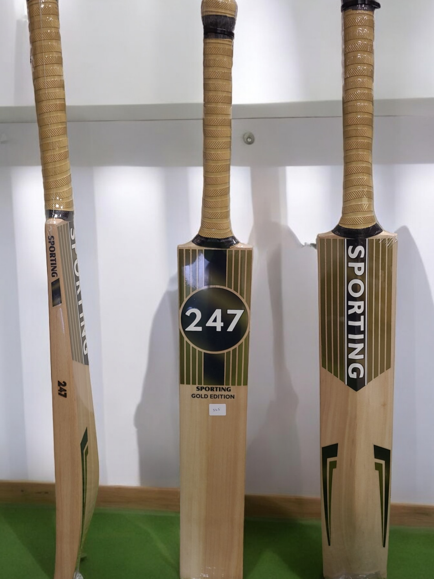 247 Gold Limited Edition Cricket Bat