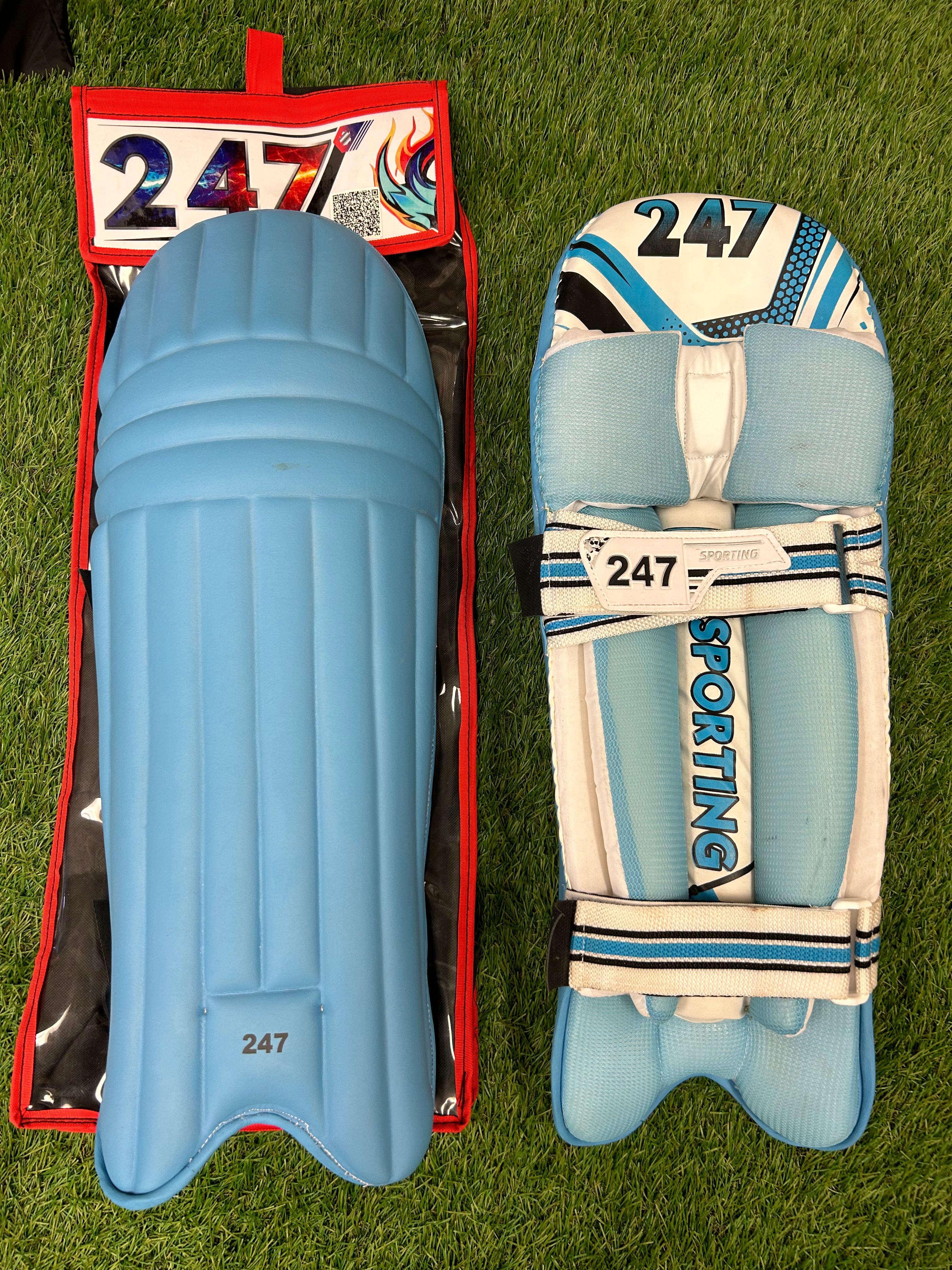 247 Club Lite Batting Pad - Sky Blue