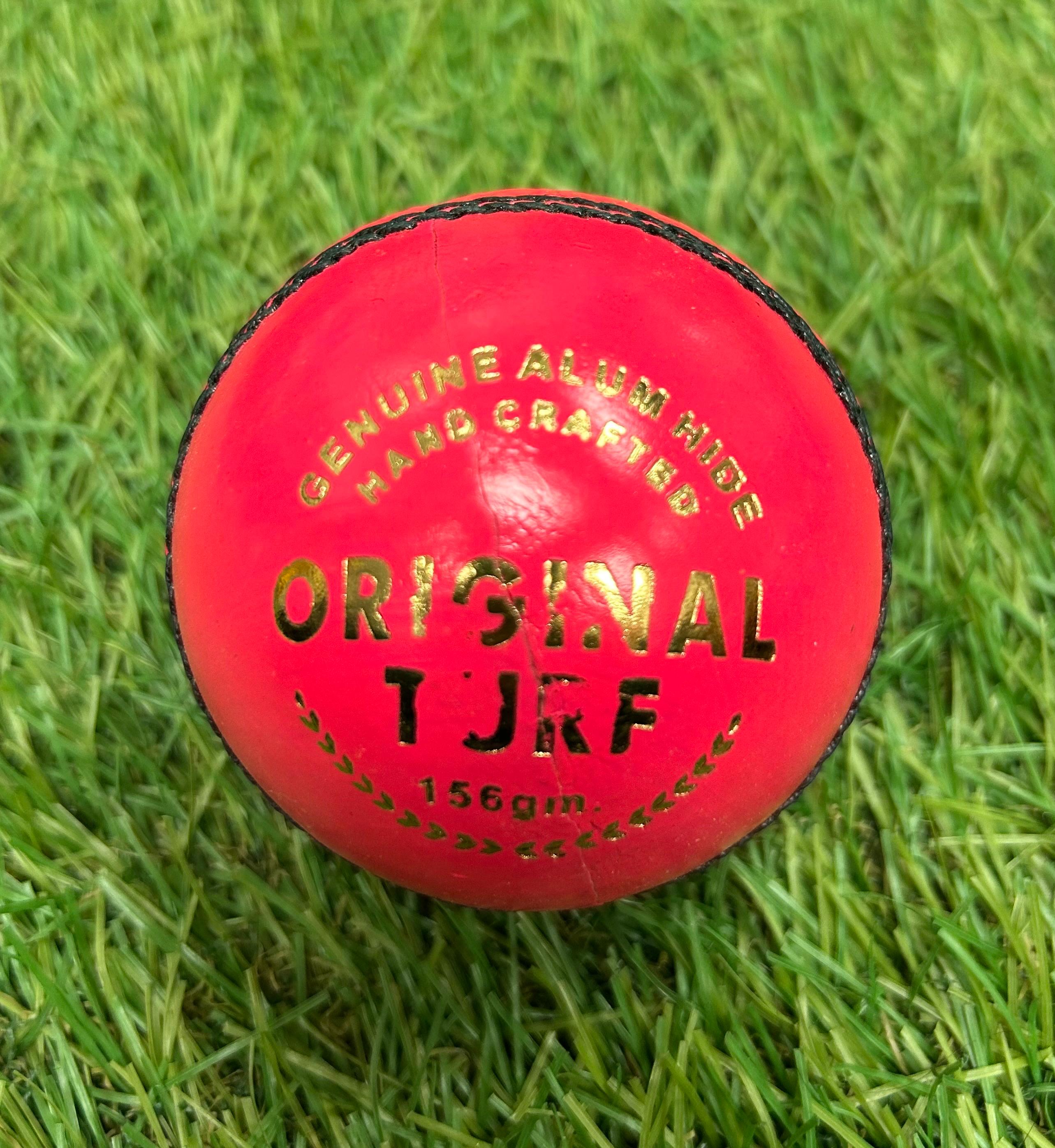 247 Original Turf Pink Leather Cricket Ball