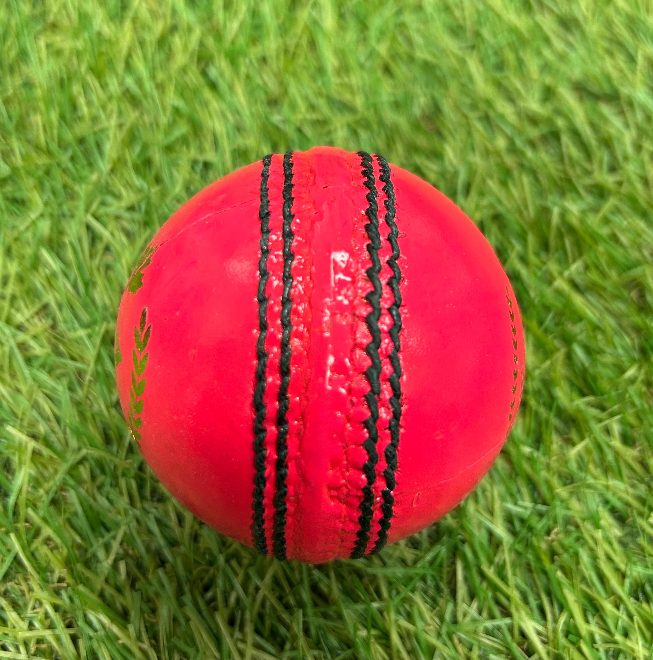 247 Original Turf Pink Leather Cricket Ball
