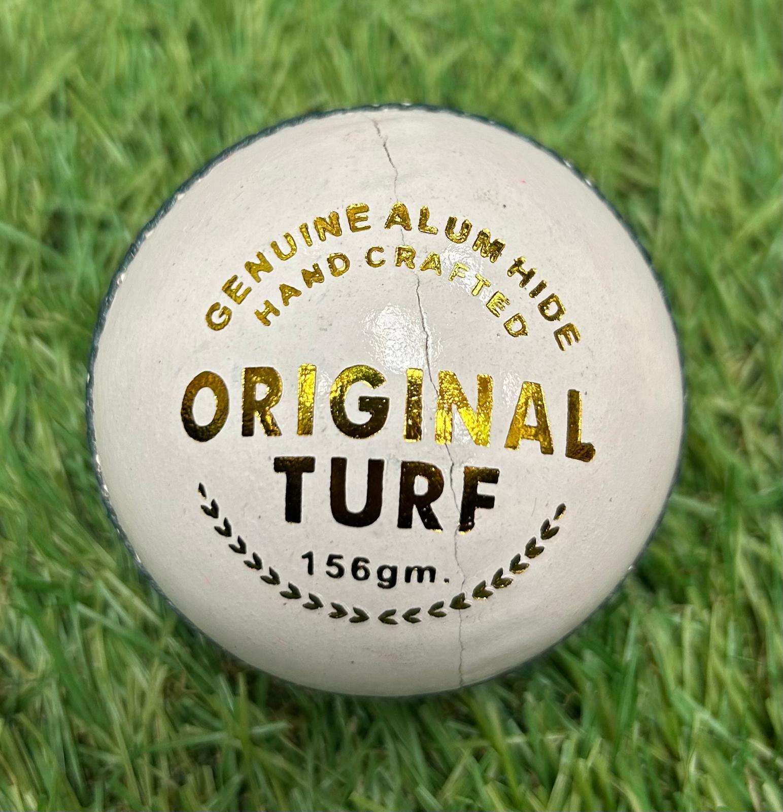 247 Original Turf White Leather Cricket Ball