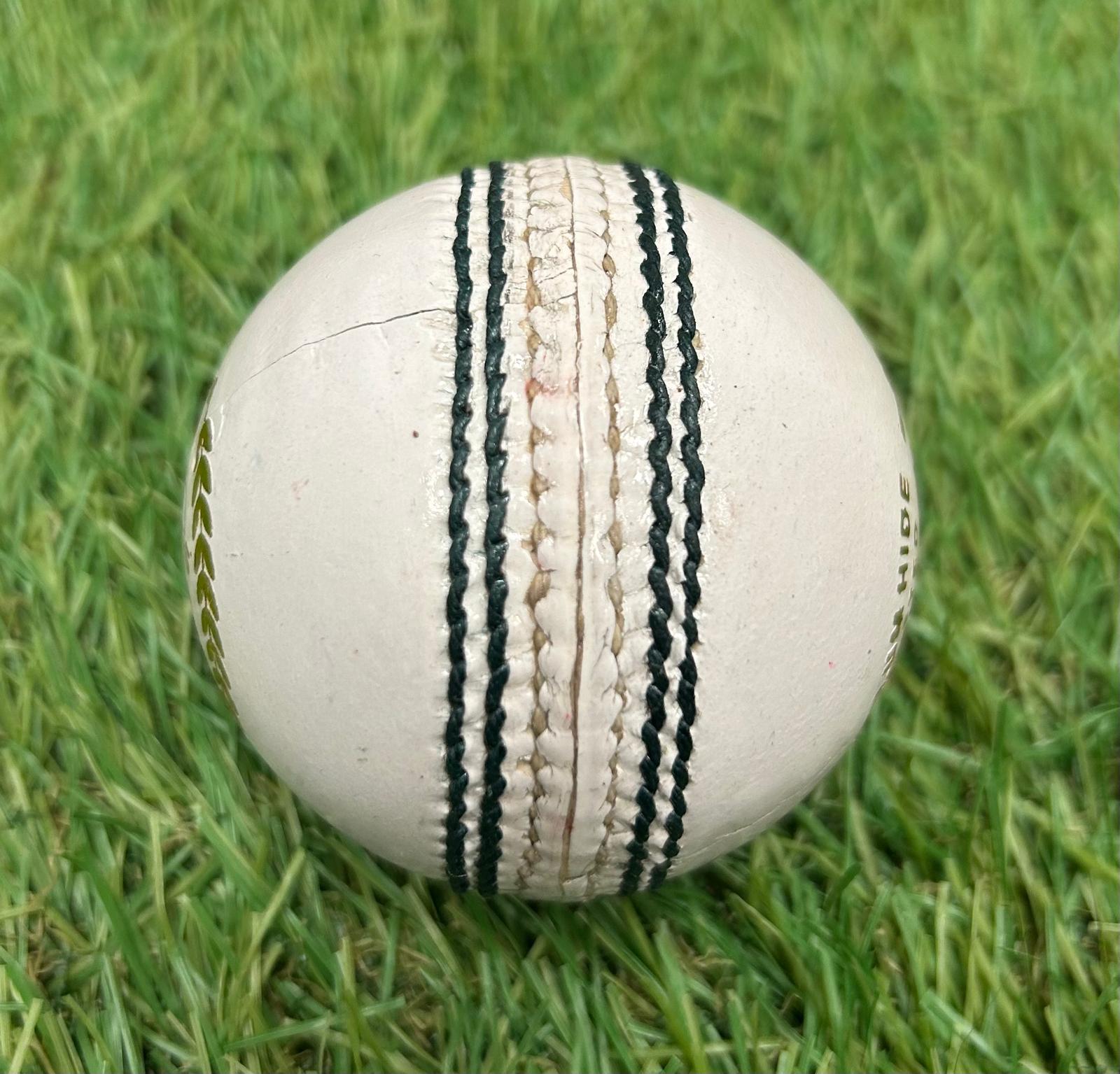247 Original Turf White Leather Cricket Ball