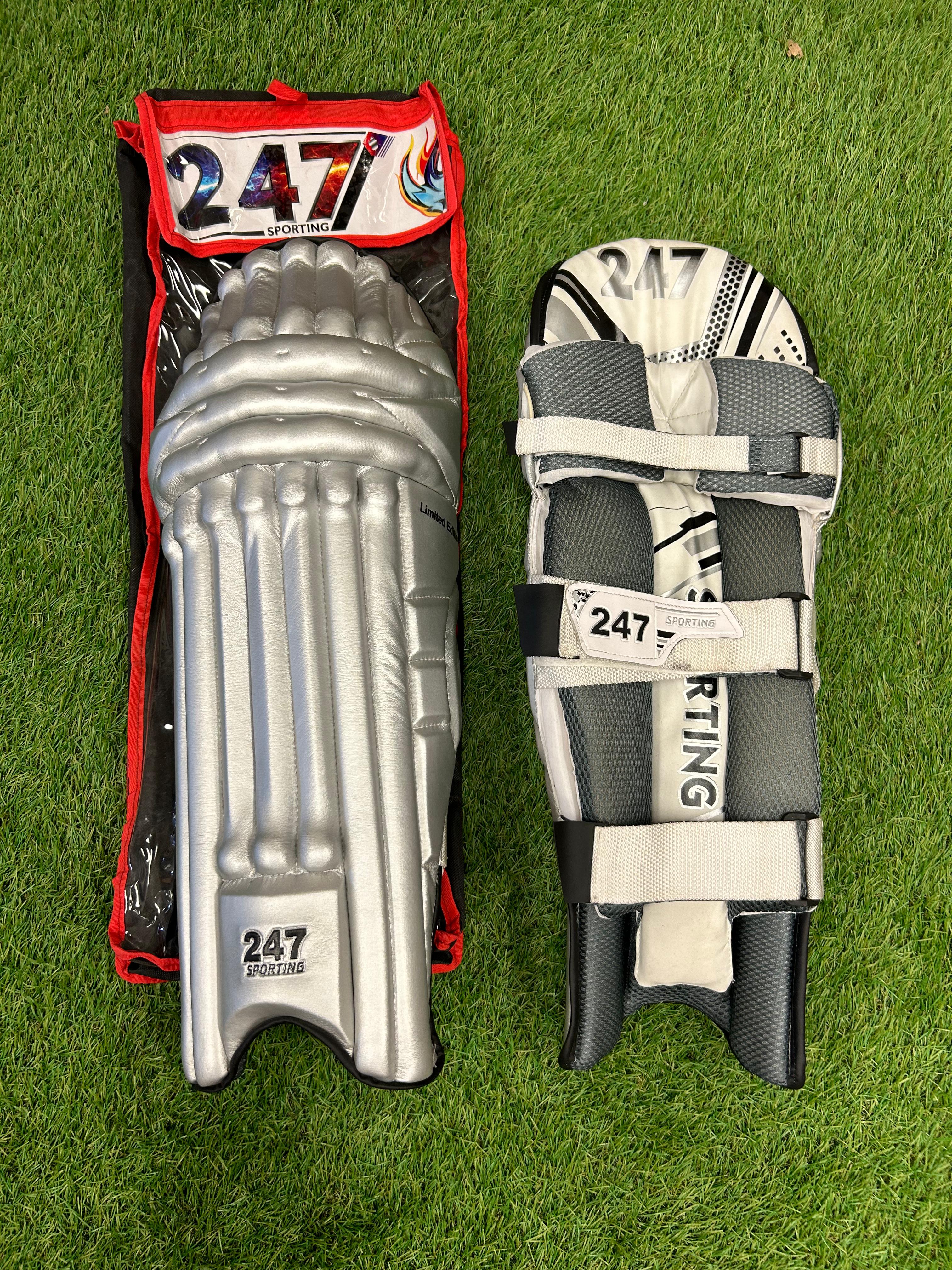 247 Limited Edition Batting Pad – Silver