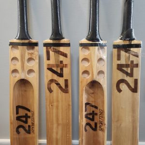 247 Laser Edition Hard Tennis Cricket Bat