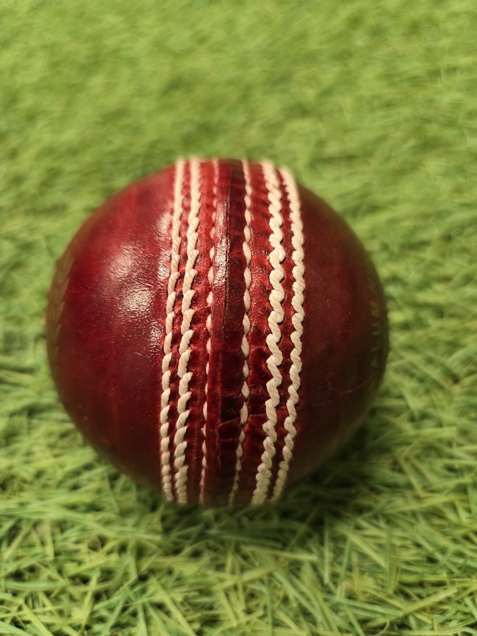247 Club Grade Red Leather Cricket Ball