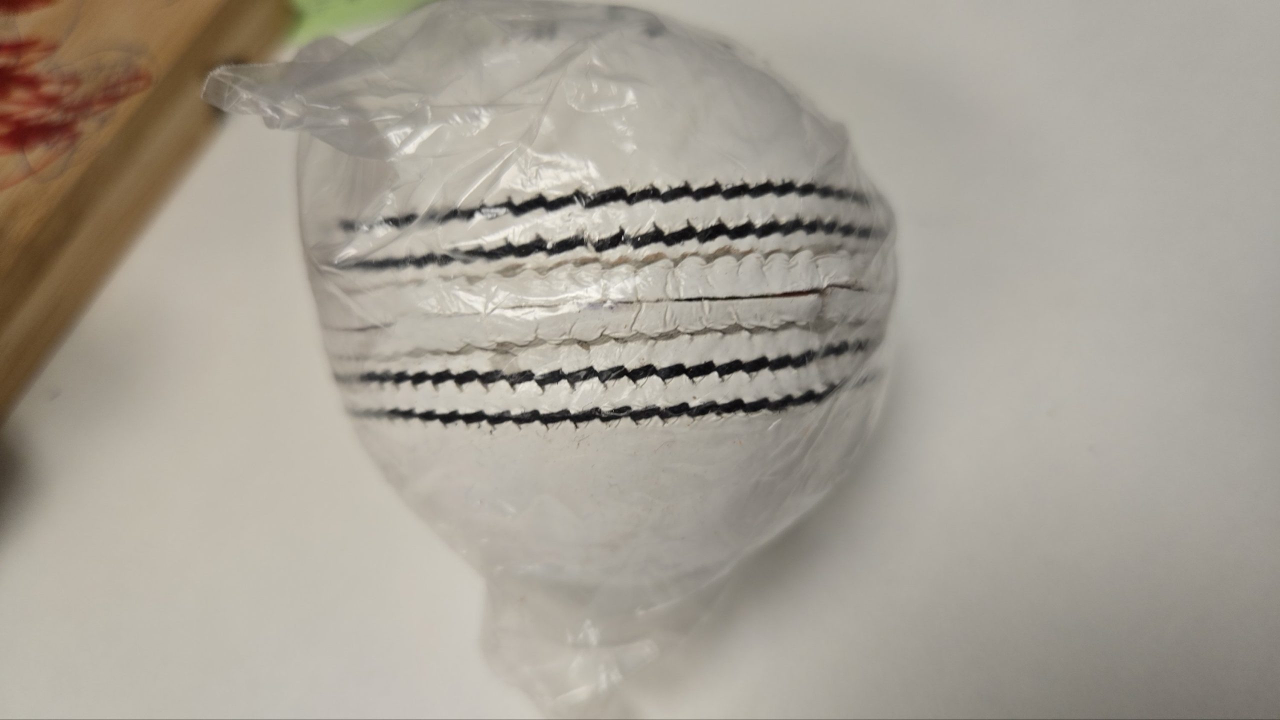 247 Indoor Turf Leather Cricket Ball White