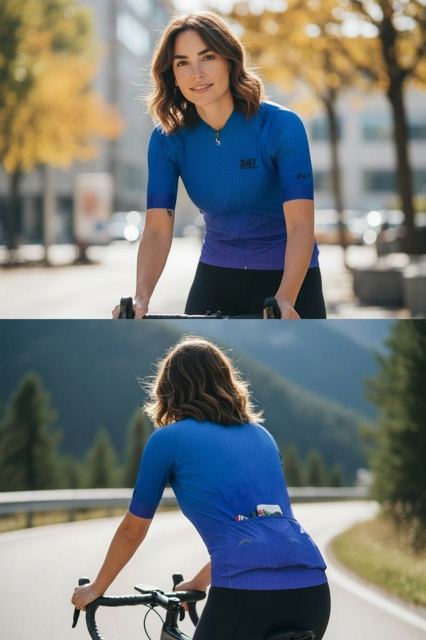 Cycling Zipper Jersey
