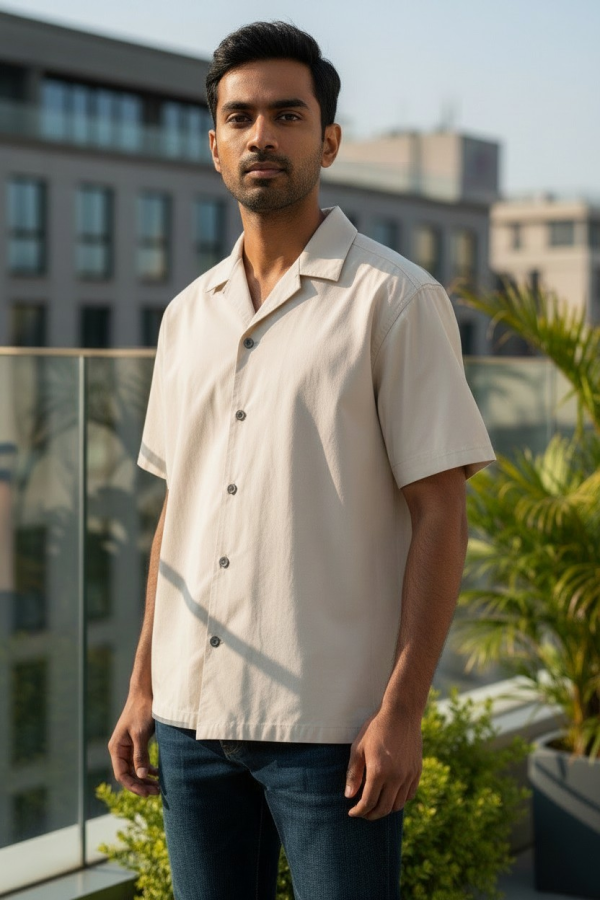 Luxury Ethnic Onam Aksharamala Sailor Shirt - Image 3